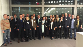 Over 20 New York and Philadelphia based alumni met in New York.