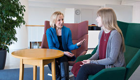 'Mentoring provides a good process for making important decisions and developing self-awareness', mentor Ritva Väänänen and actor Fiona Jokivuolle say.