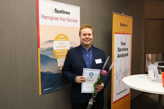 Joona Laine ProGIS-palkinto