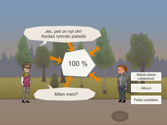 Tulokset Tämä elämä -pelissä