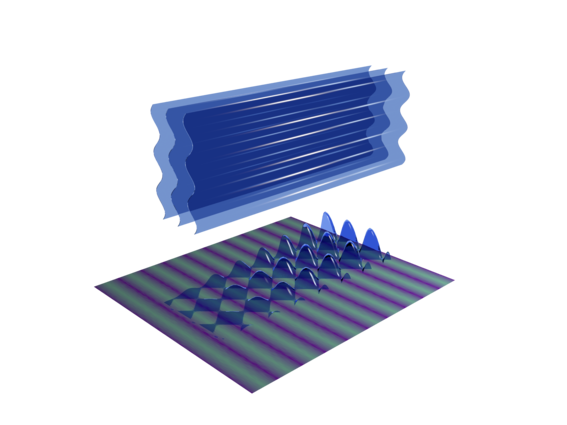 Plane wave to surface wave conversion