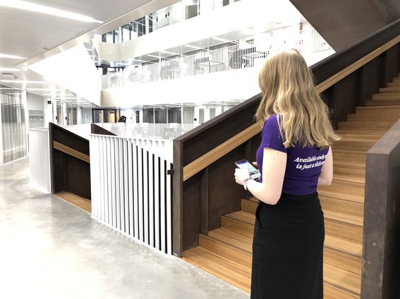 Aalto Space mobiilisovellus Väre Kuva: Hannes Huotari