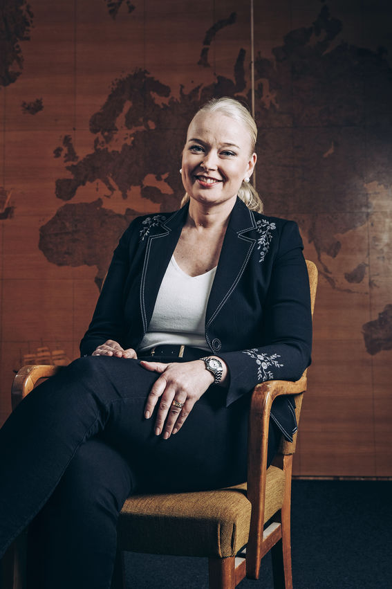 Kuvassa Tiina Tuurnala, kuva: Aleksi Poutanen