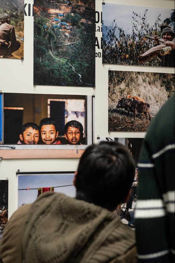 Nepali - An exhibition in Kalasataman Vapaakaupunki. Photography by Michel Nader.