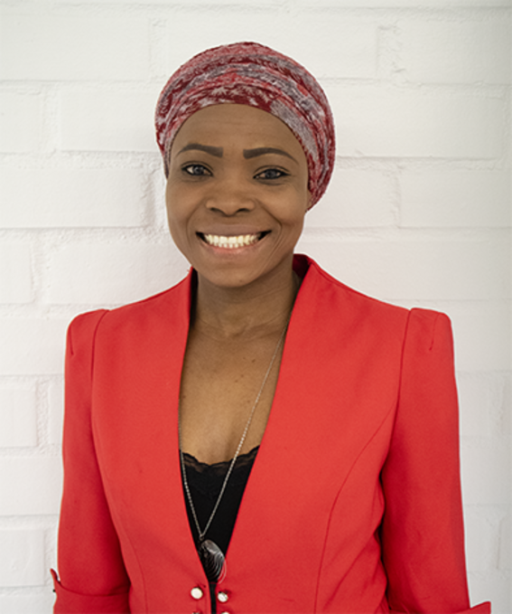A photo showing doctoral student Azimatu Seidu