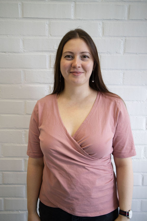 A photo showing researcher Rina Ibragimova standing