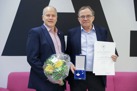 Gary Marquis ja Pentti Kujala