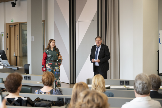 Maria Karesoja and Jaakko Ahtiluoto