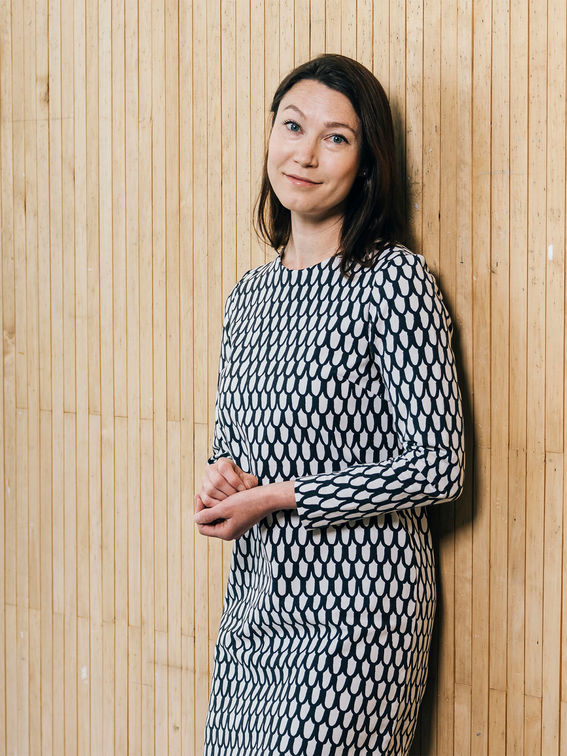 Portrait of Astrid Huopalainen.