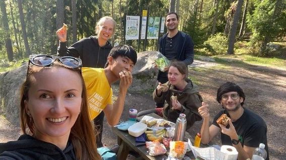 MMD group in Nuuksio National Park in September 2023