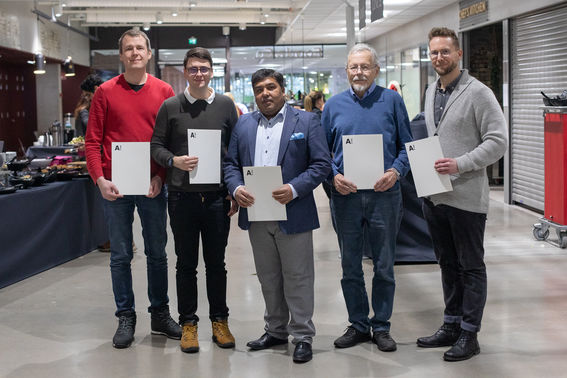 Winners of SCI Awards Innovation of the Year Award.