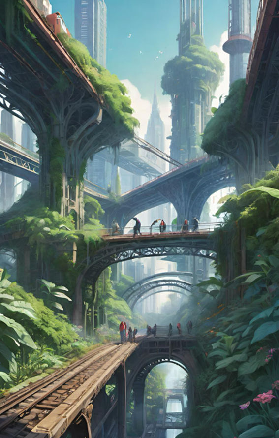 MOU-taiteilijanimen teos The Evergrowing on mukana Kuvia tulevaisuudesta -näyttelyssä Turussa.