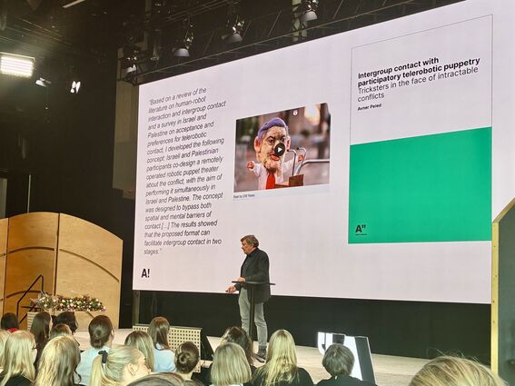 Avner Peled's doctoral thesis presented in the Aalto ARTS 2025 annual review