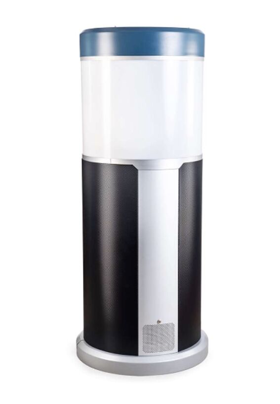 Pystysuuntainen sylinteri.