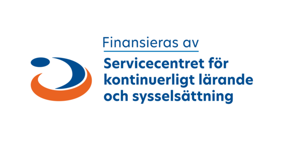 Finansieras av Servicecentret för kontinuerligt lärande och sysselsättning.