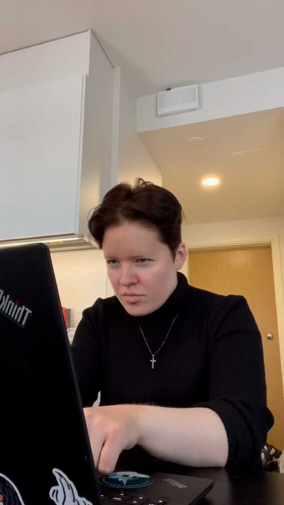 Kuvakaappaus Isabel Salmen esittelyvideosta