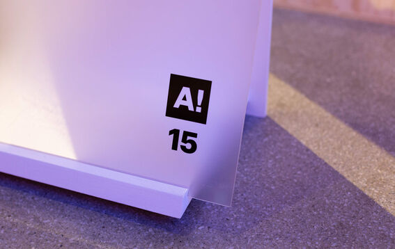 Aalto 15 visual identifier on a display