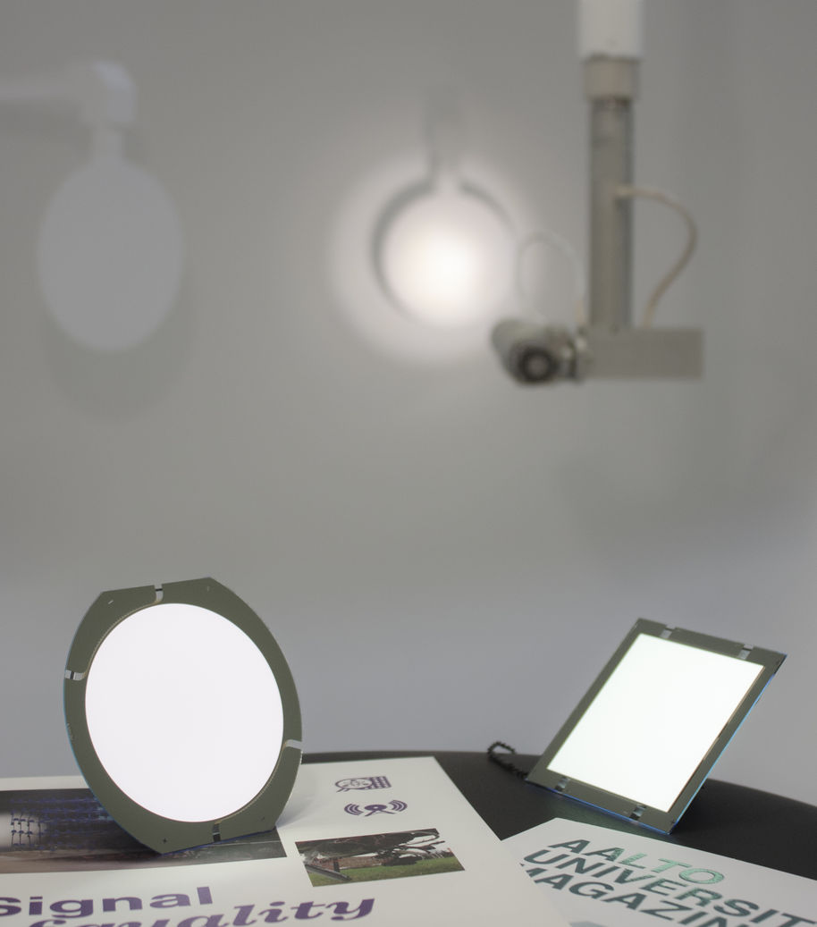 OLEDs and integrating sphere scanner
