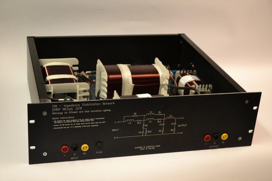 Impedance stabilization network