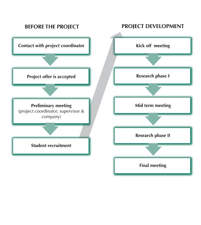 ustomized Studen Projects chart 