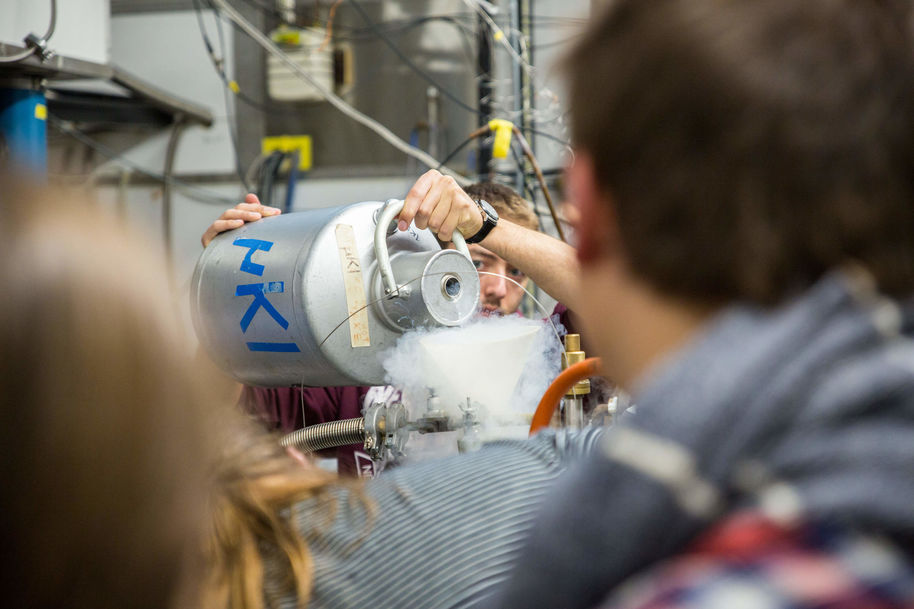 Students at Cryocourse 2018