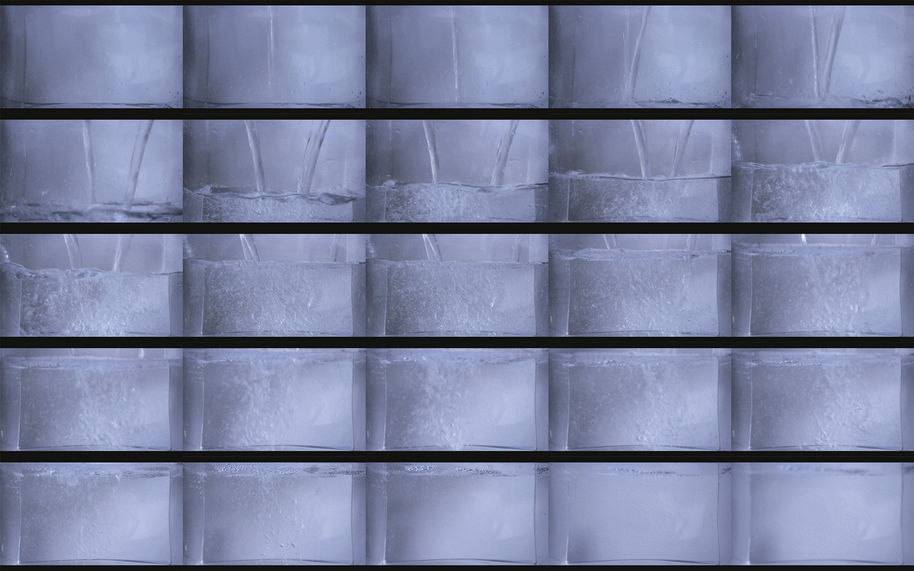 Screenshots from the video projection.