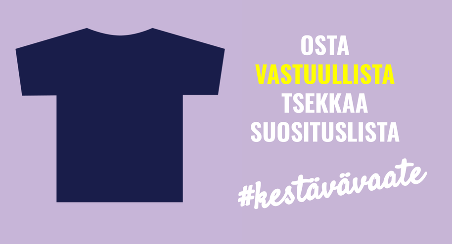 Finix projekti | Kestävä vaate -kampanja