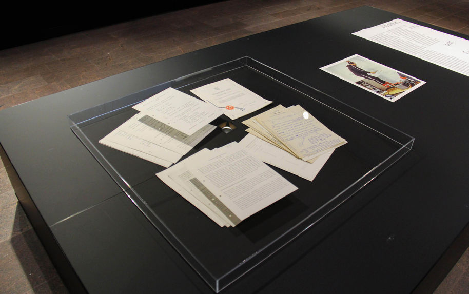 Martti Tiuri exhibition items