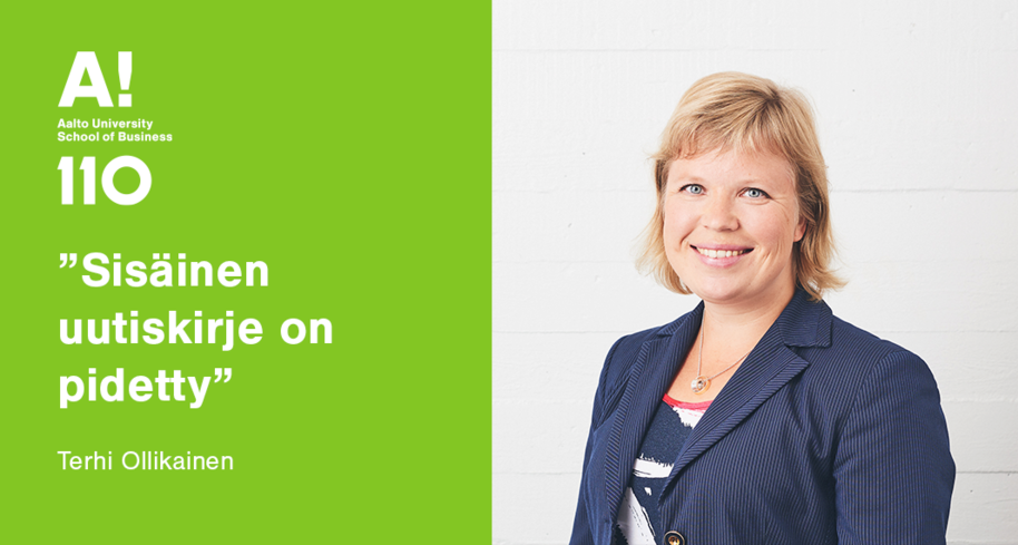 Terhi Ollikainen: Sisäinen uutiskirje on pidetty