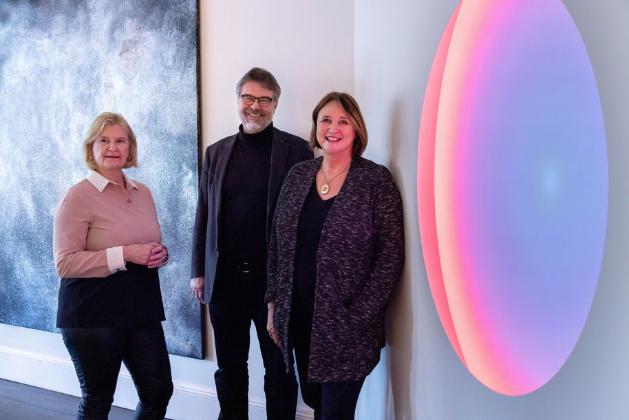 Marjo Miettinen (vas), Tuomas Auvinen ja Rafaela Seppälä. Kuva: Mikko Raskinen