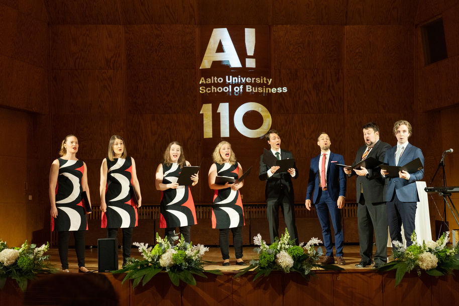 KYN ja KYL, pienryhmät. #kauppis110. Kuva: Heli Sorjonen