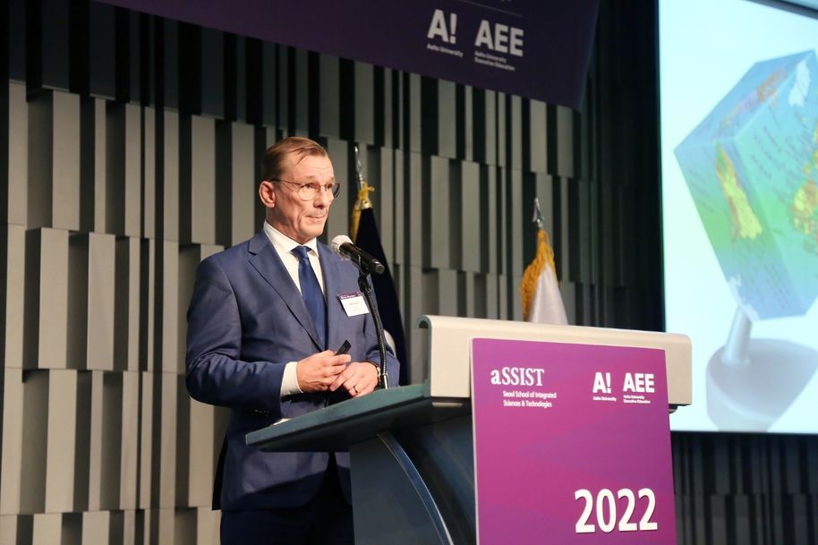 Professor Hannu Seristö in Seoul in Oct. 2022