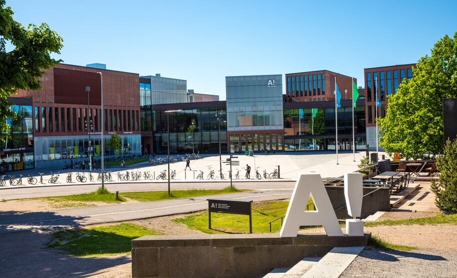 Aalto University campus. Photo by Mikko Raskinen