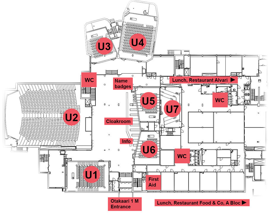 Sisäopaste Otakaari 1