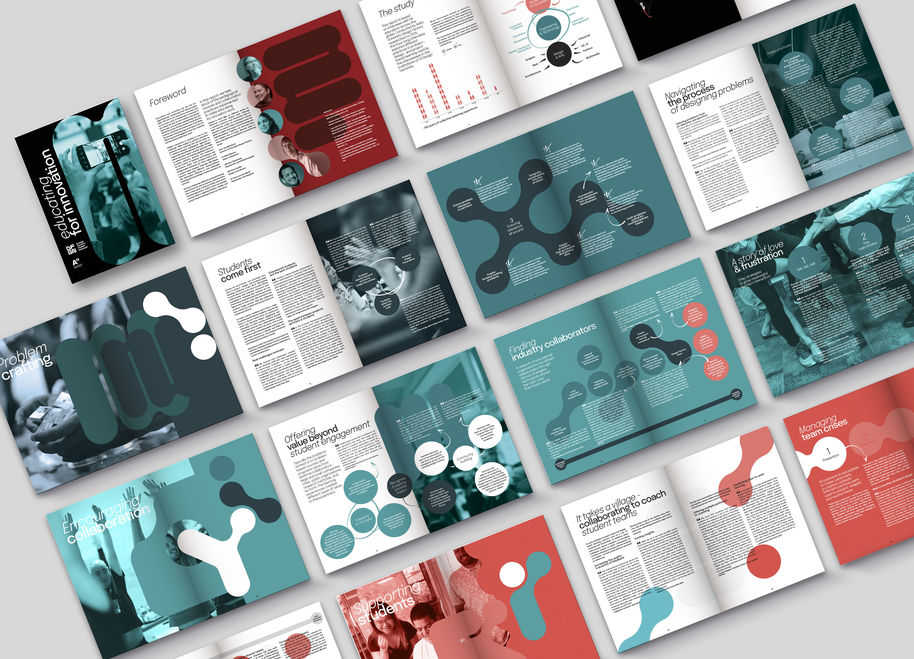 Kuva raportin sivuista