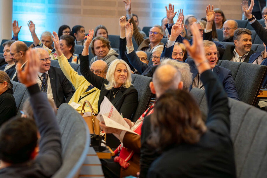 Alumneja vuoden 2023 Alumni Weekend -tapahtumassa.