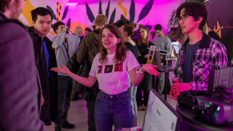 Atendees networking at Demo Day 2026