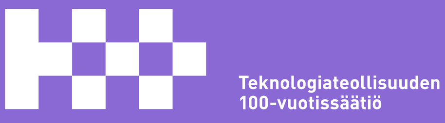 Logo Teknologiateollisuuden 100-vuotissäätiö