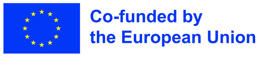EU flag with text: Co-funded by the European Union