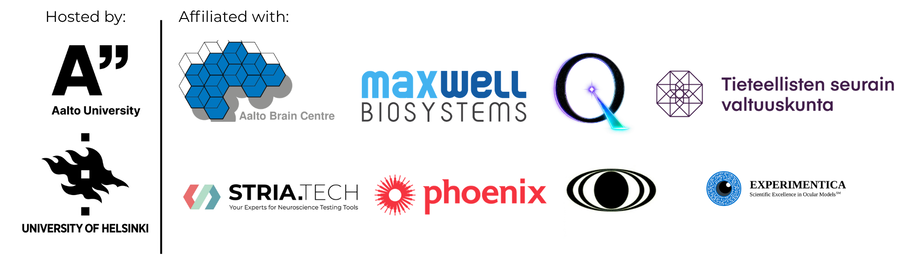 logo banner of organizers and sponsors