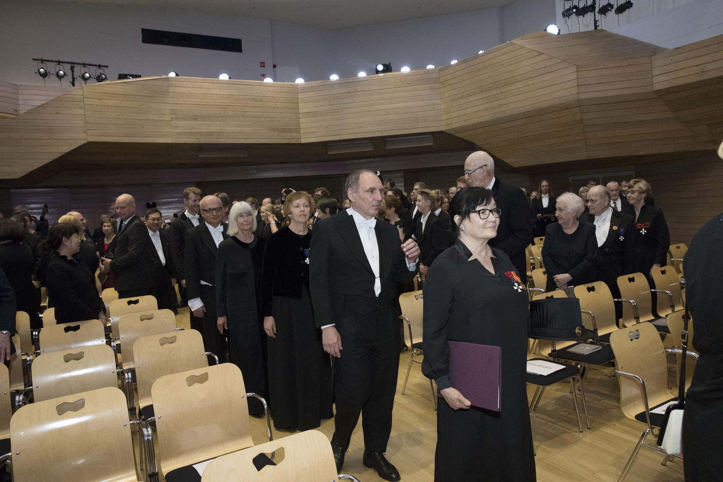 Conferrer Virrantaus leading honorary doctors