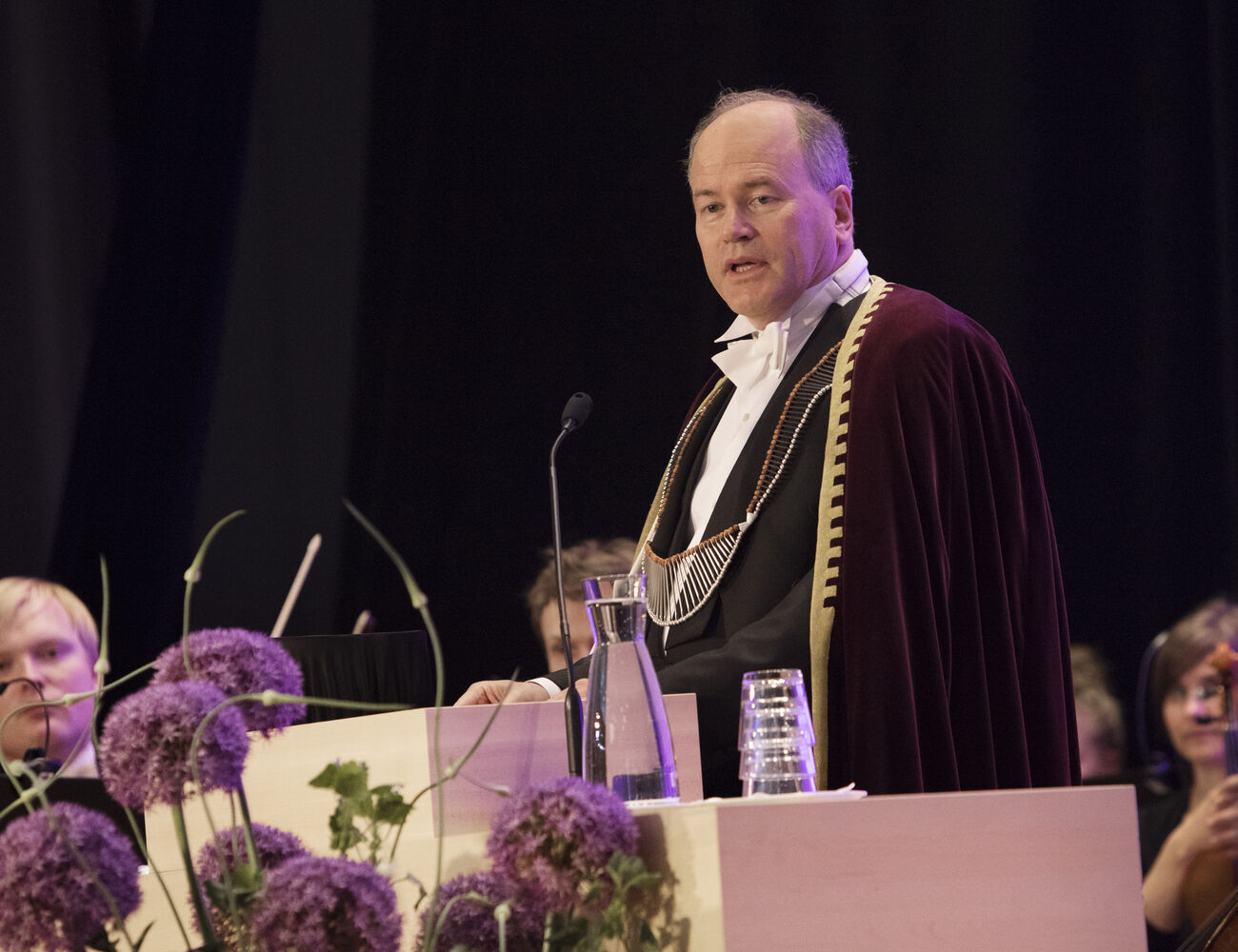 Dean Gary Marquis' opening words