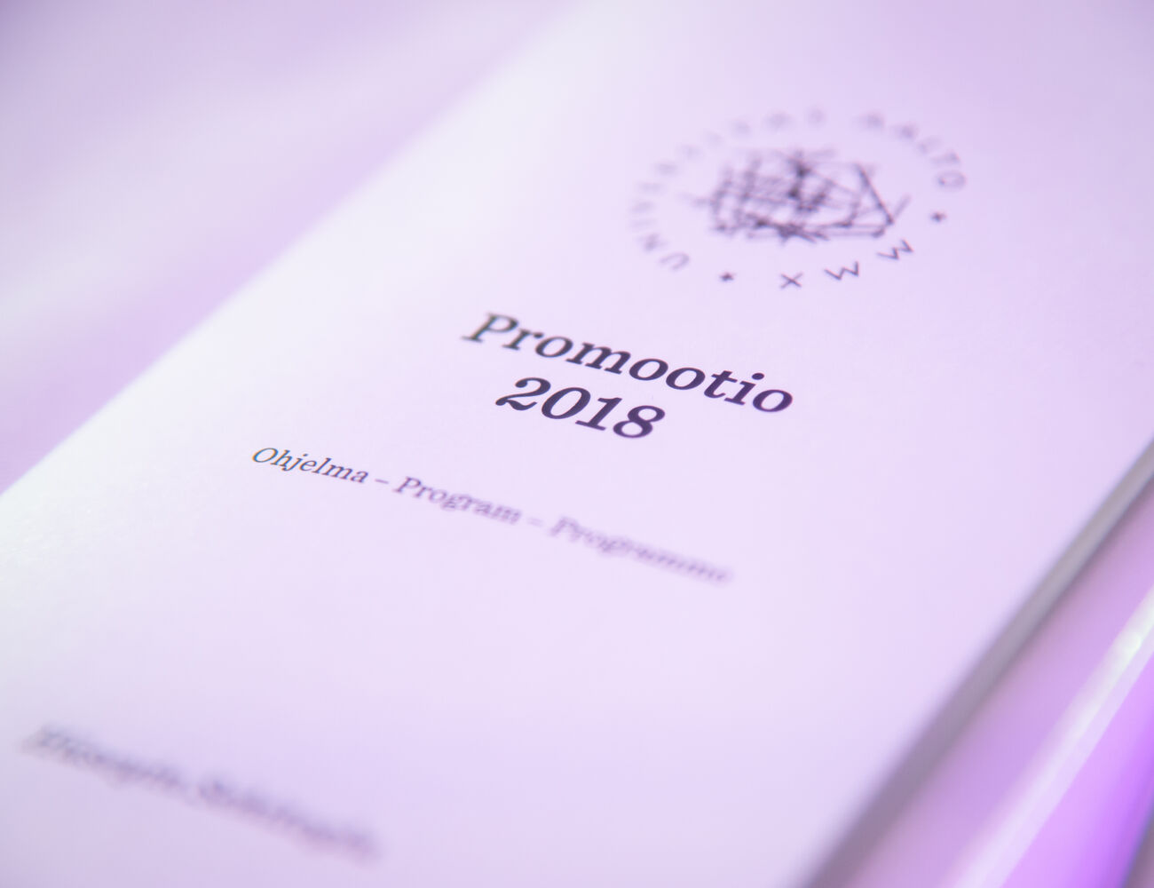 Menu card