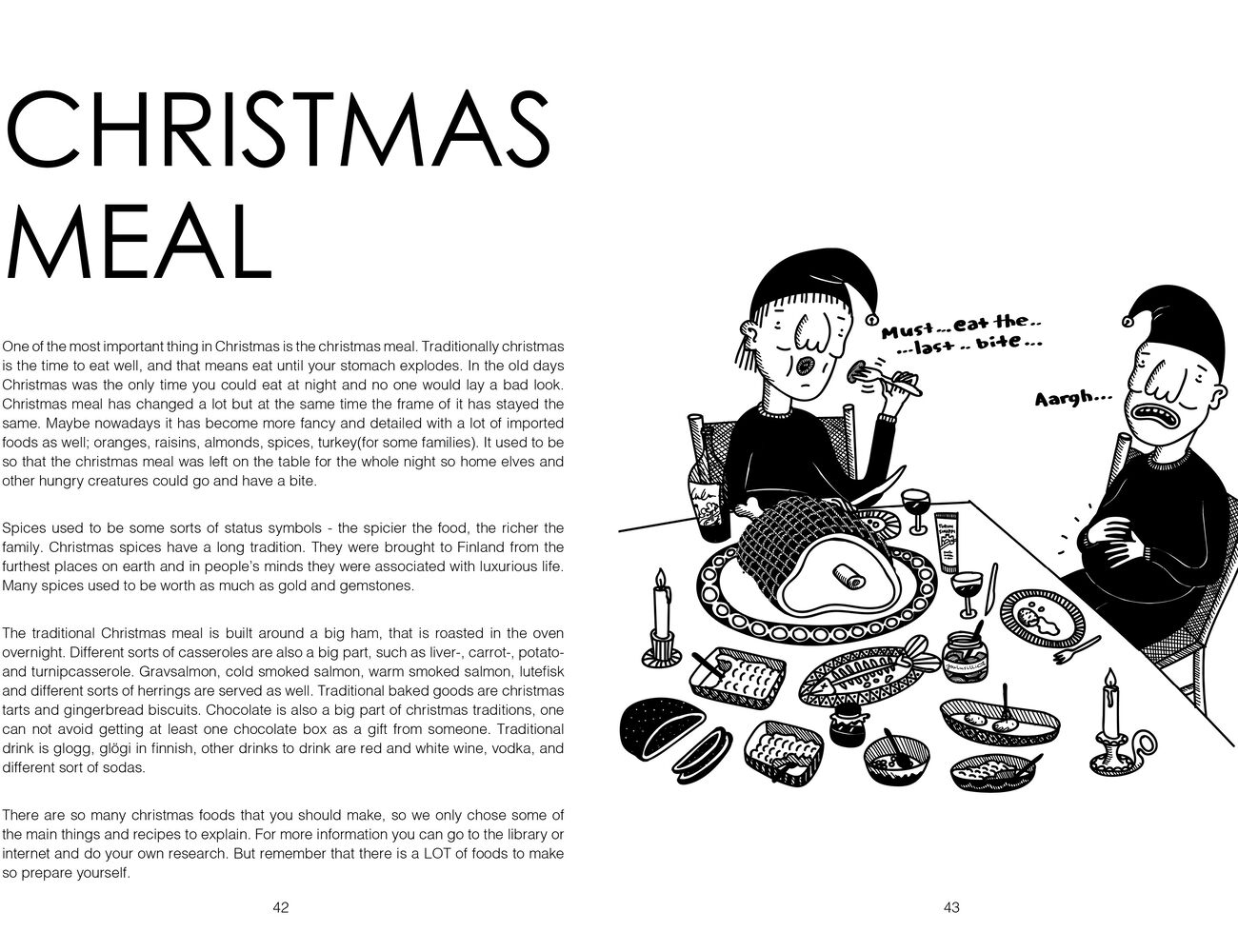 Christmas meal