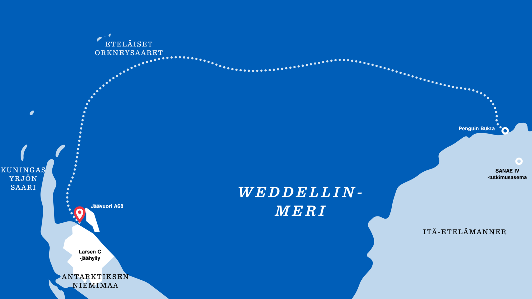 Penguin Buktalta Larsen C:lle