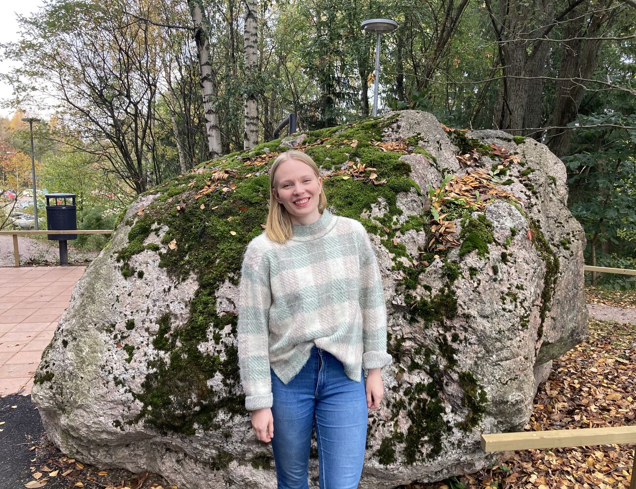 Veera standing in nature