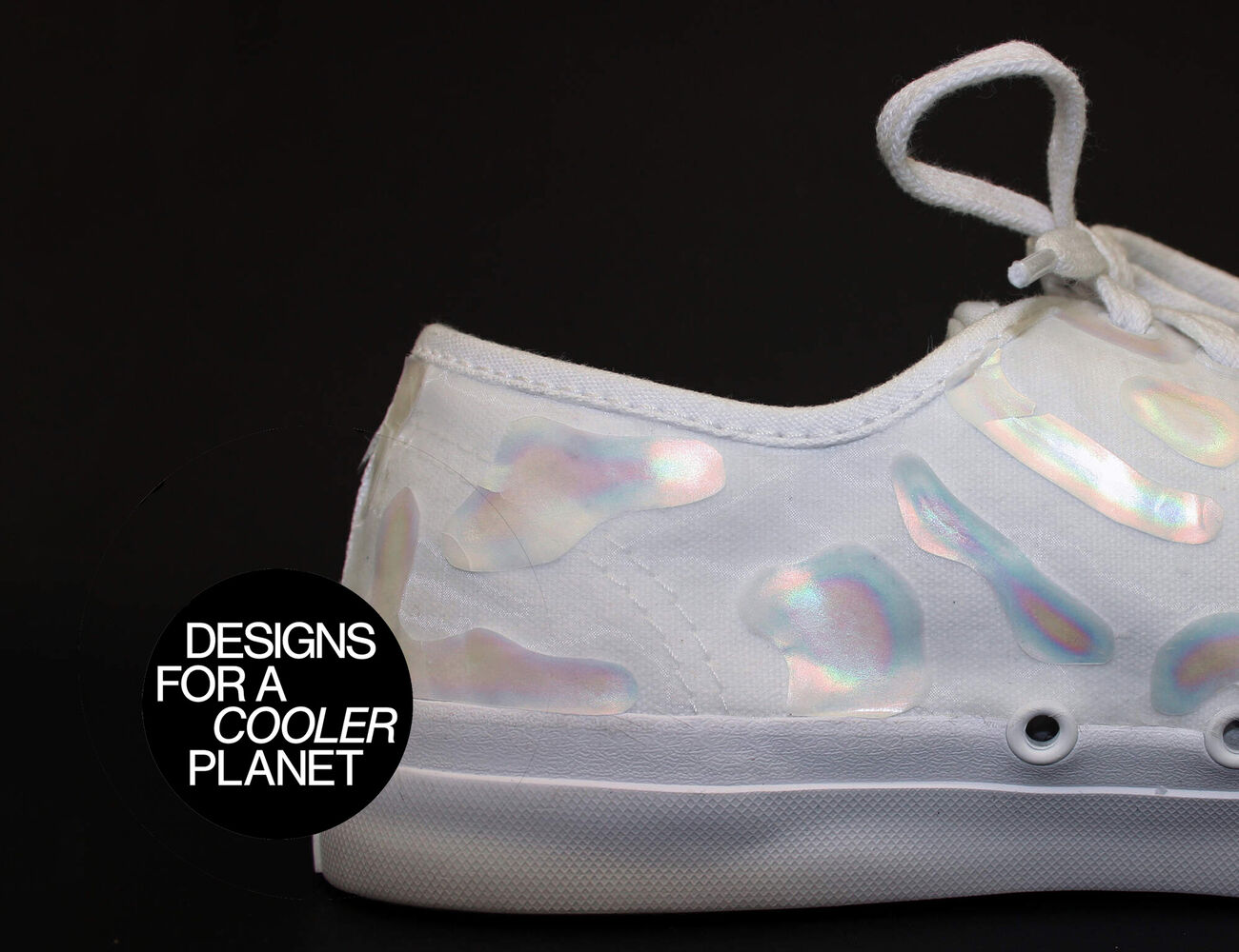 Shimmering Wood sneaker by Noora Yau & Konrad Klockars Photo: Kalle Kataila
