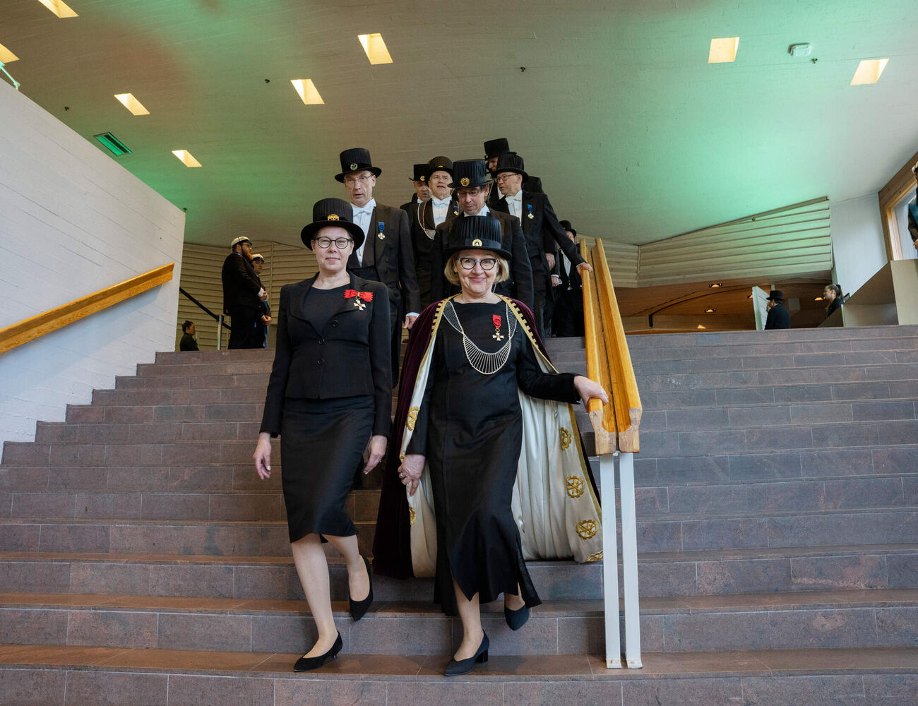 Tech conferment 2022_ procession exiting Kaleva hall
