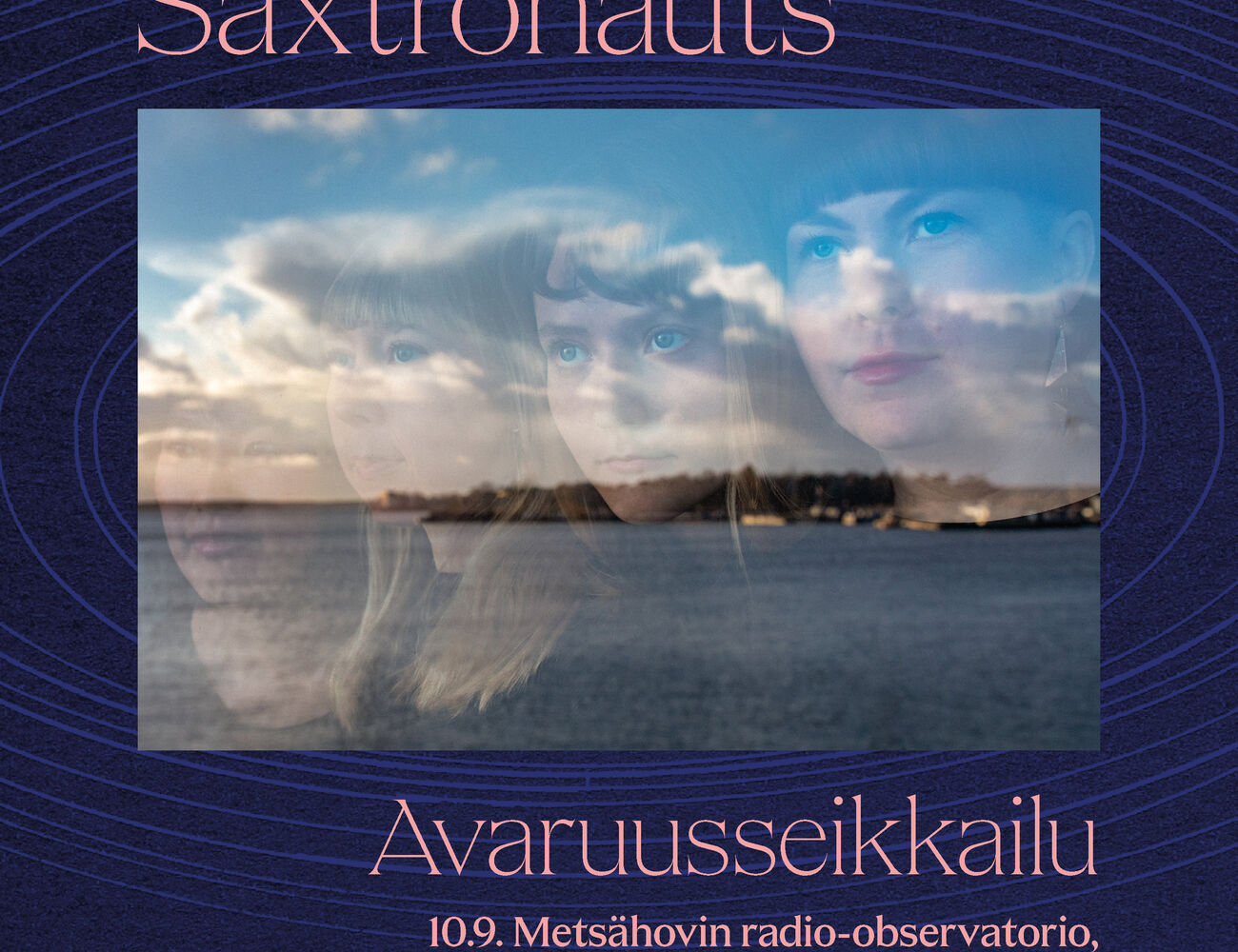 Saxtronauts saksofoniyhtyeen avaruusseikkailu vierailee Metsähovin radio-observatoriossa 10. syyskuuta