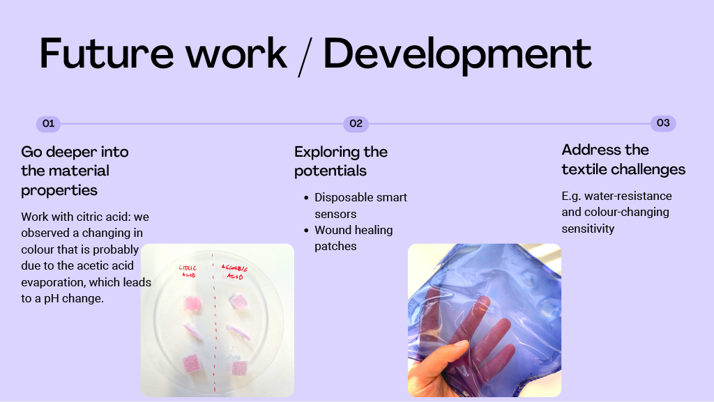 50 shades of red cabbage, CHEMARTS 2022. Image by Aalto University, Sofia Guridi, Matteo Iannacchero, Patricia Ciobanu